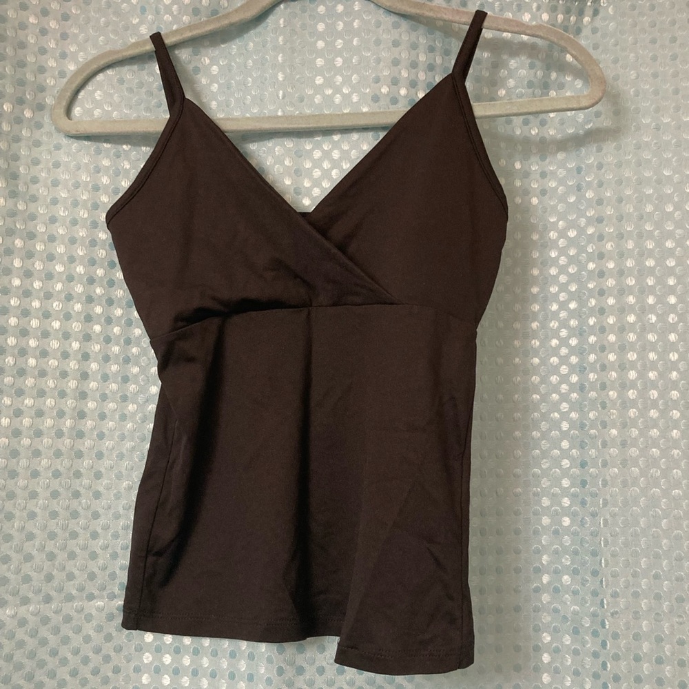 Women's Black Sleeveless Top